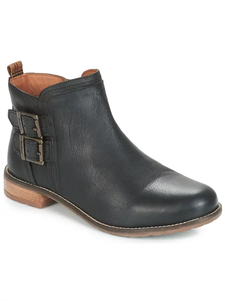 Pantofi Barbour cu cataramă negru