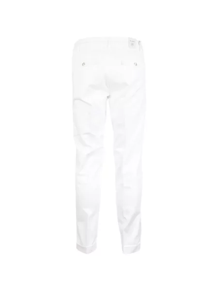 Pantaloni Re-hash alb