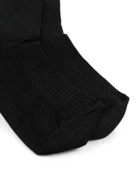 Șosete Mm6 Maison Margiela cu autograf negru