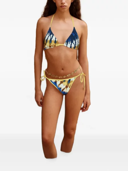 Bikini Alemais cu legături albastru