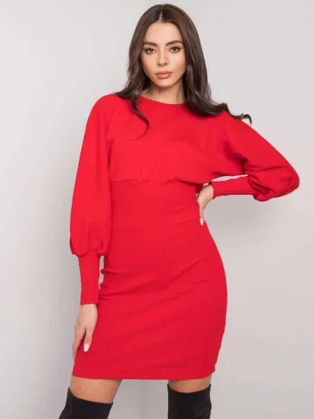 Rochie Rue Paris de costum roșu