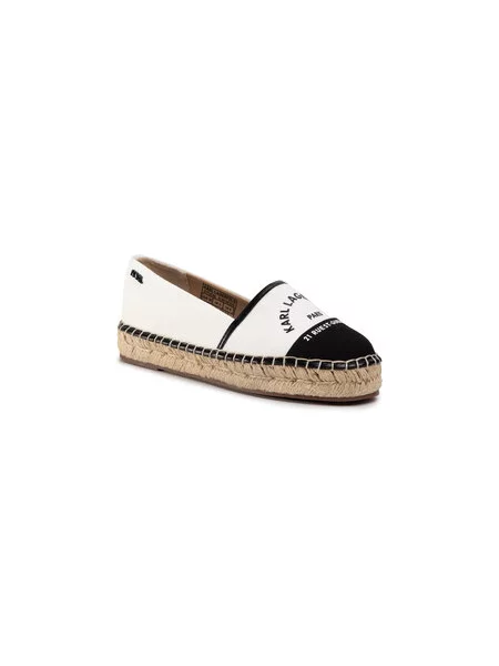Espadrilles KARL LAGERFELD fehér