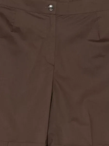 Szorty Marina Rinaldi plisowane brązowe