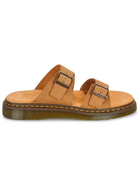 Tenisky Dr. Martens z nubuku béžová