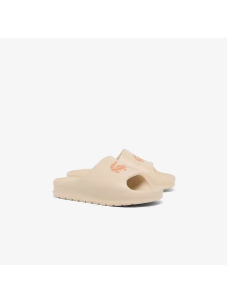 Lacoste Klapki Serve Slides Jasnoróżowe różowy