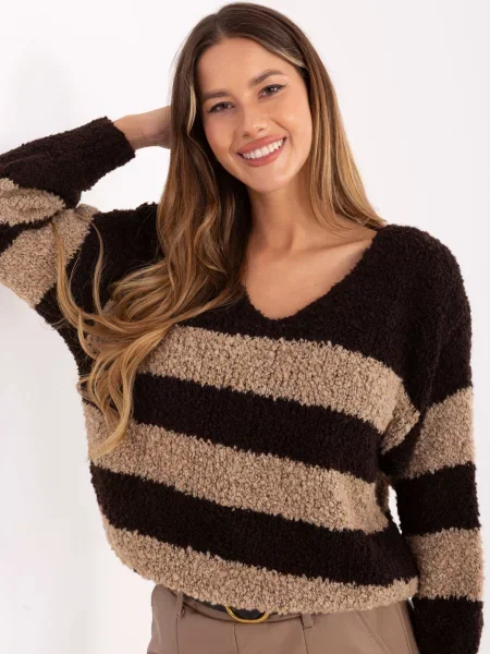 Pulover Italy Moda maro