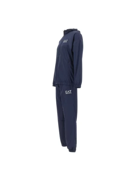 Emporio Armani Dres Granatowy niebieski