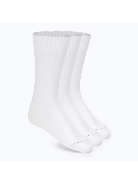 Ponožky Lacoste 3 páry white bílé