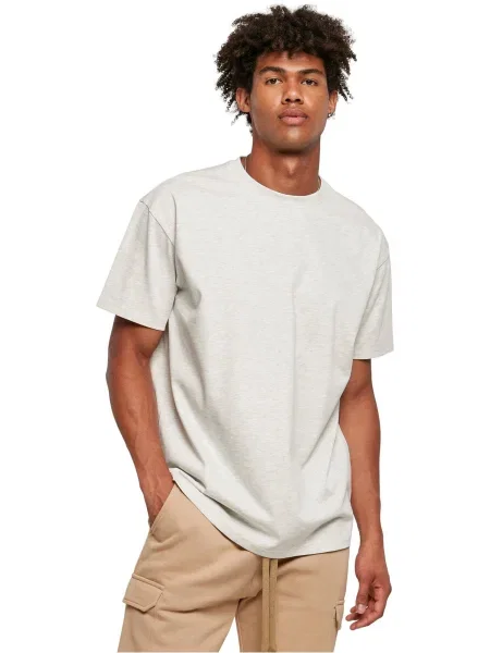Urban Classics Tricou deschis gri