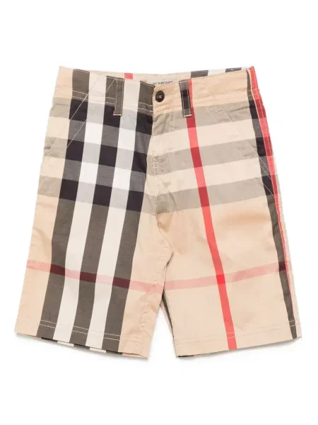 Szorty dziecięce Burberry brązowe