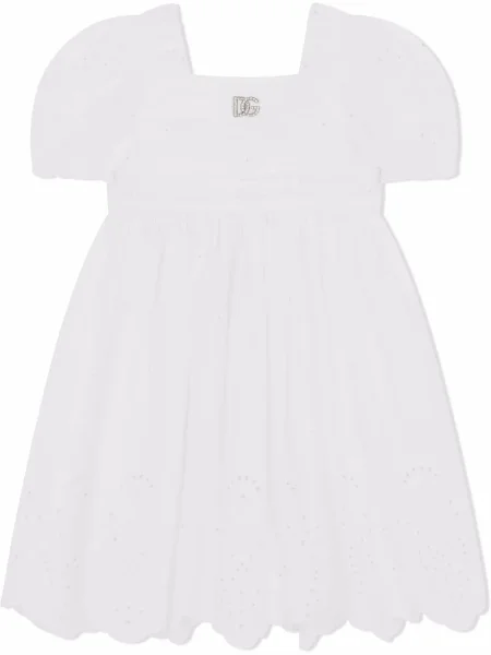 Sukienka dziecięca Dolce And Gabbana biała