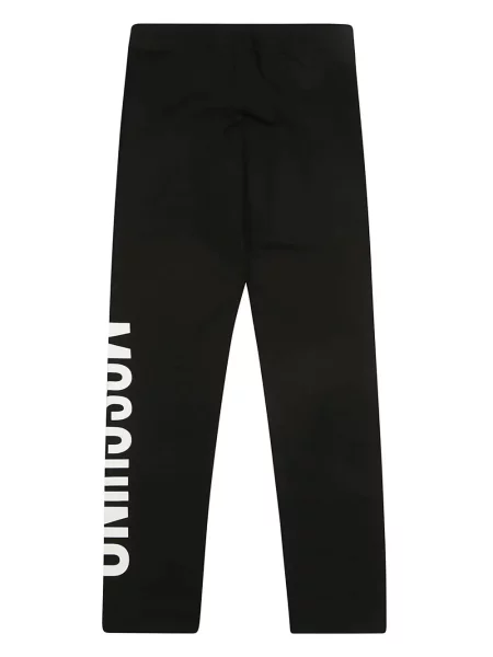 Legginsy dziecięce Moschino czarne