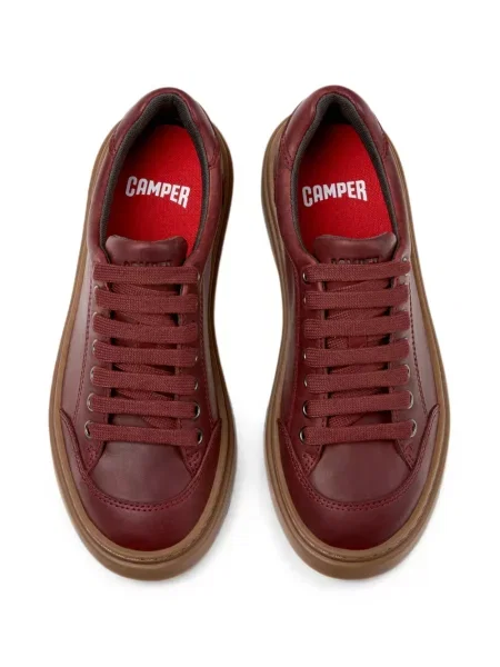 Sneakerși Camper din piele roșu