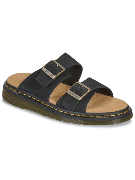 Superge Dr. Martens iz semiša črna