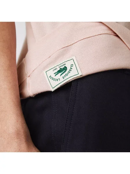 Поло Lacoste розовое