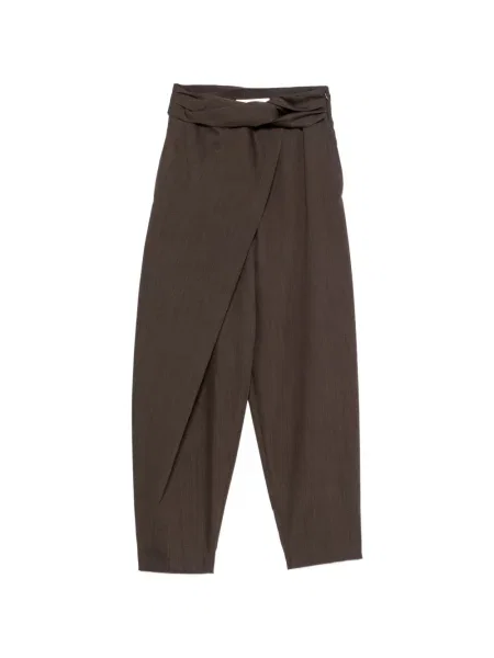 Pantaloni Róhe plic maro