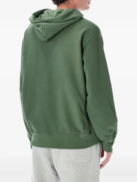 Hanorac cu glugă Champion Reverse Wave cu broderie verde