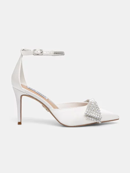 Steve Madden pantofi cu stiletto Last Dance alb