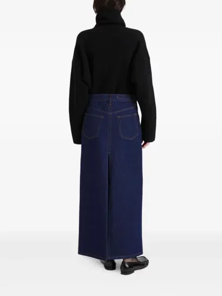 Fustă din denim Proenza Schouler albastru