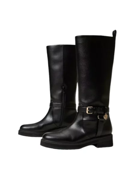 Twinset Buty Kobieta 39 EU Bikerlaarzen czarny