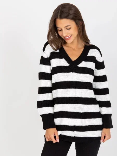 Pulover Fashionhunters alb