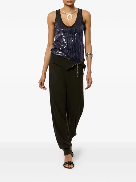 Top Isabel Marant albastru