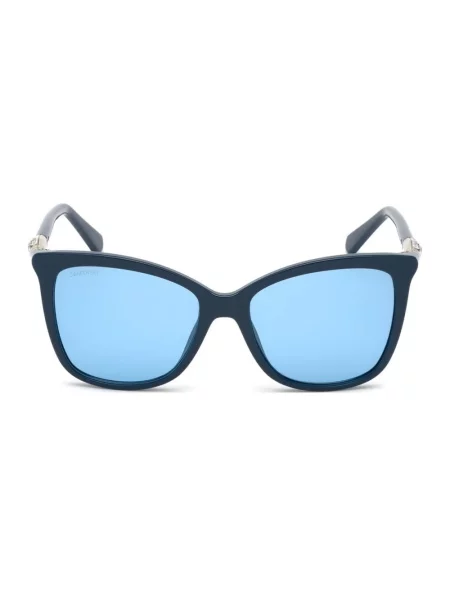 Okulary przeciwsłoneczne Swarovski niebieskie