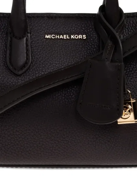 Sneakerși Michael Michael Kors din piele negru