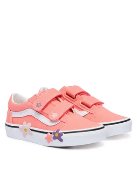 Vans Teniszcipő Old Skool V Flower rózsaszín