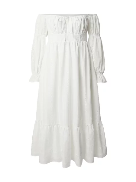 CITA MAASS Rochie de vară Broderie Anglaise alb