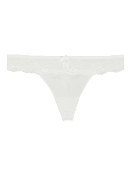 LingaDore Tanga DAILY LACE' alb