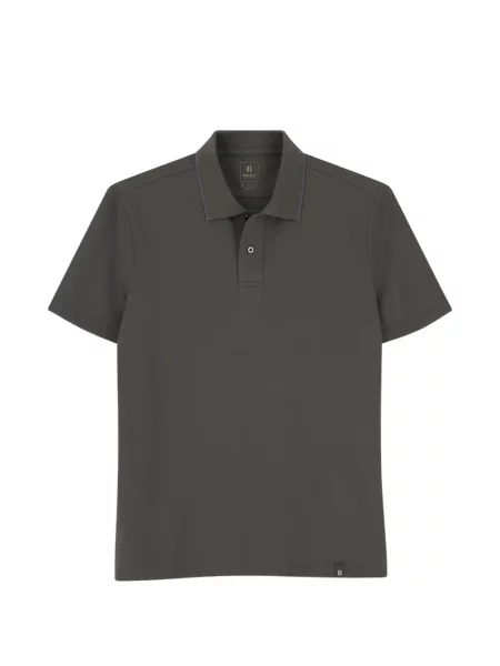 Tricou polo Boggi Milano stretch gri