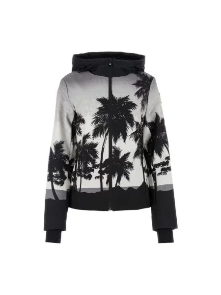 Jeździć na nartach bluza z kapturem Palm Angels z kapturem szara