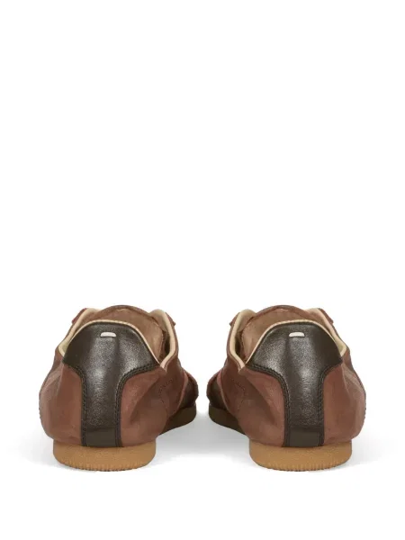 Sneakerși Maison Margiela din piele maro