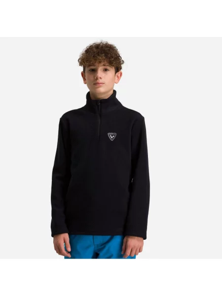 Bluza polarowa dziecięca Rossignol czarna