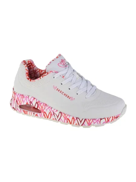 Félcipő Skechers fehér