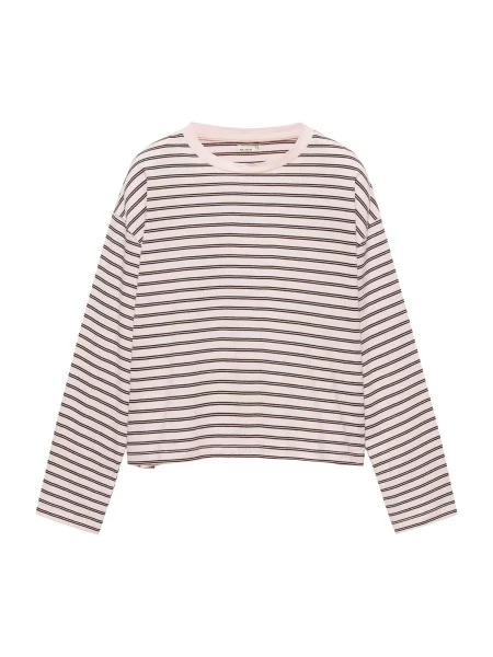 Pull&Bear Tricou ciocolatiu roz