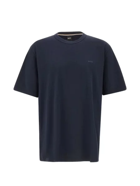 Tricou Boss cu imagine albastru
