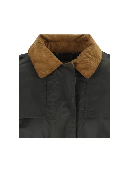 Płaszcz Barbour sztruksowy czarny
