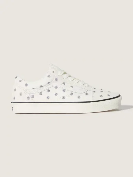 Vans Old Skool teniși înalți alb