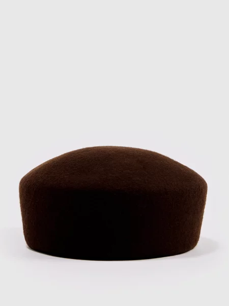 Mohito Beanie kepurė su vilna tamsiai ruda
