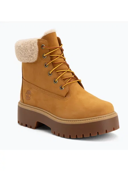 Botine Timberland din nubuc streetstyle cu strasuri