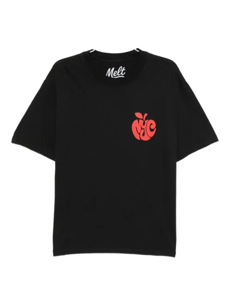 Tricou Melt cu imagine negru