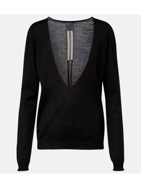 Pulover Rick Owens de lână negru