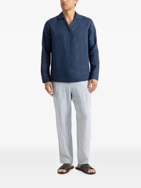 Pantaloni Orlebar Brown albastru