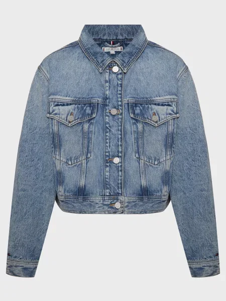 Джинсова куртка Tommy Hilfiger блакитна