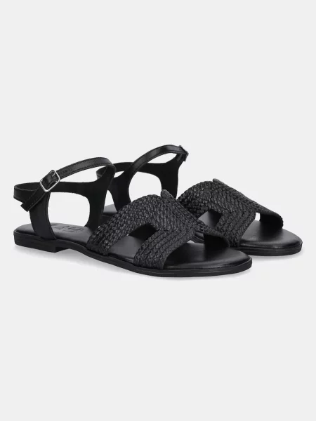 Кожаные босоножки Answear.lab черные