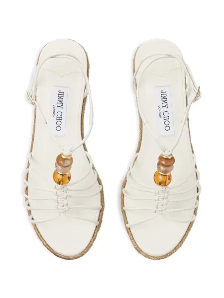 Sandale Jimmy Choo alb