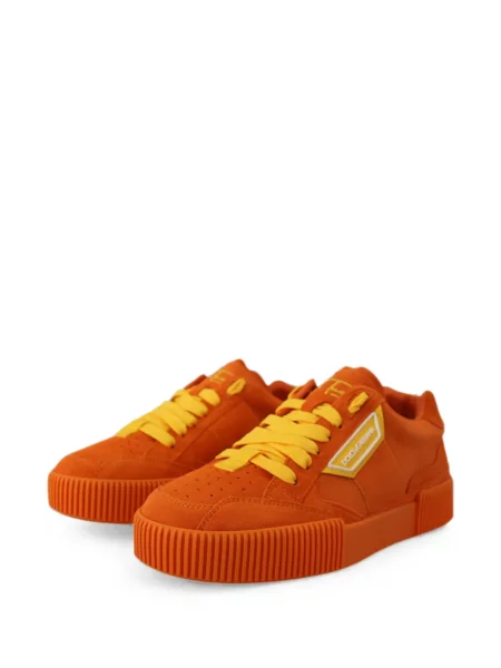 Szarvasbőr sneaker Dolce & Gabbana narancsszínű