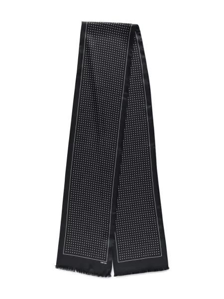 Шал Tom Ford на точки черно